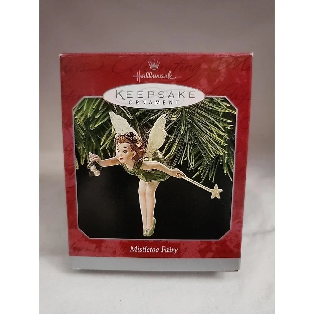 Hallmark Keepsake‎ Ornament Mistletoe Fairy 1998 Joanne Eschrich Vintage QX6216